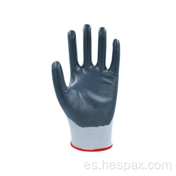 Guantes de parto con nitrilo anti-aceite de nylon hespax guantes